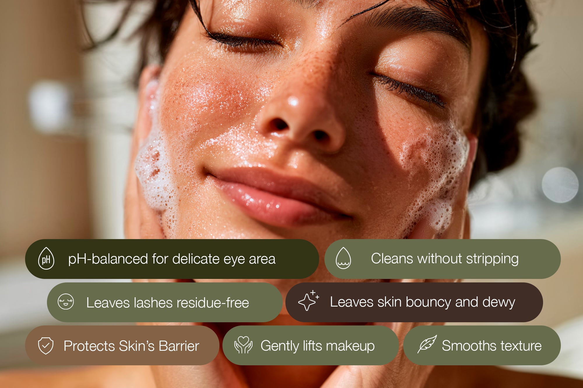 Cēana - Enriched Facial Gel Cleanser