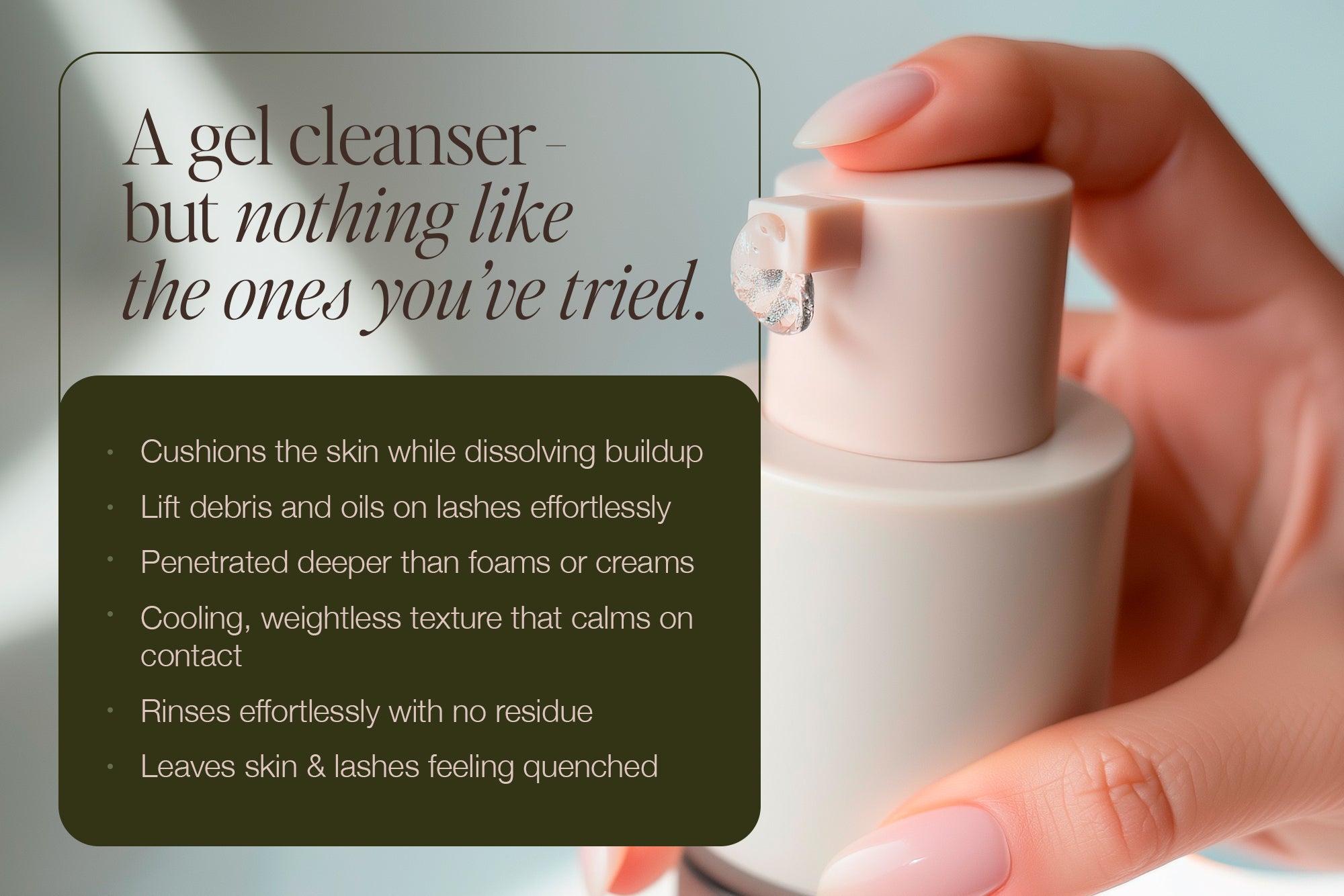 Cēana - Enriched Facial Gel Cleanser