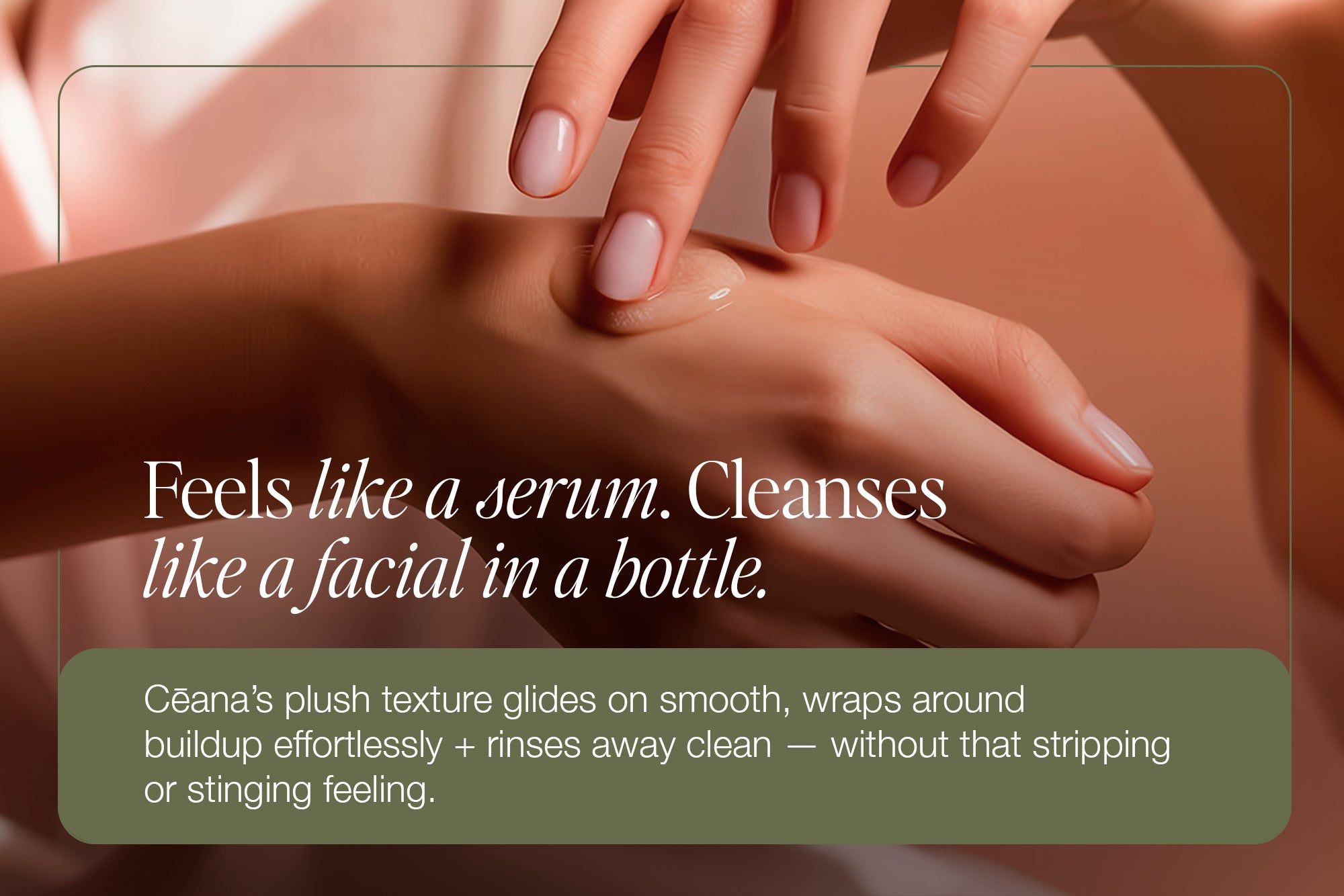 Cēana - Enriched Facial Gel Cleanser