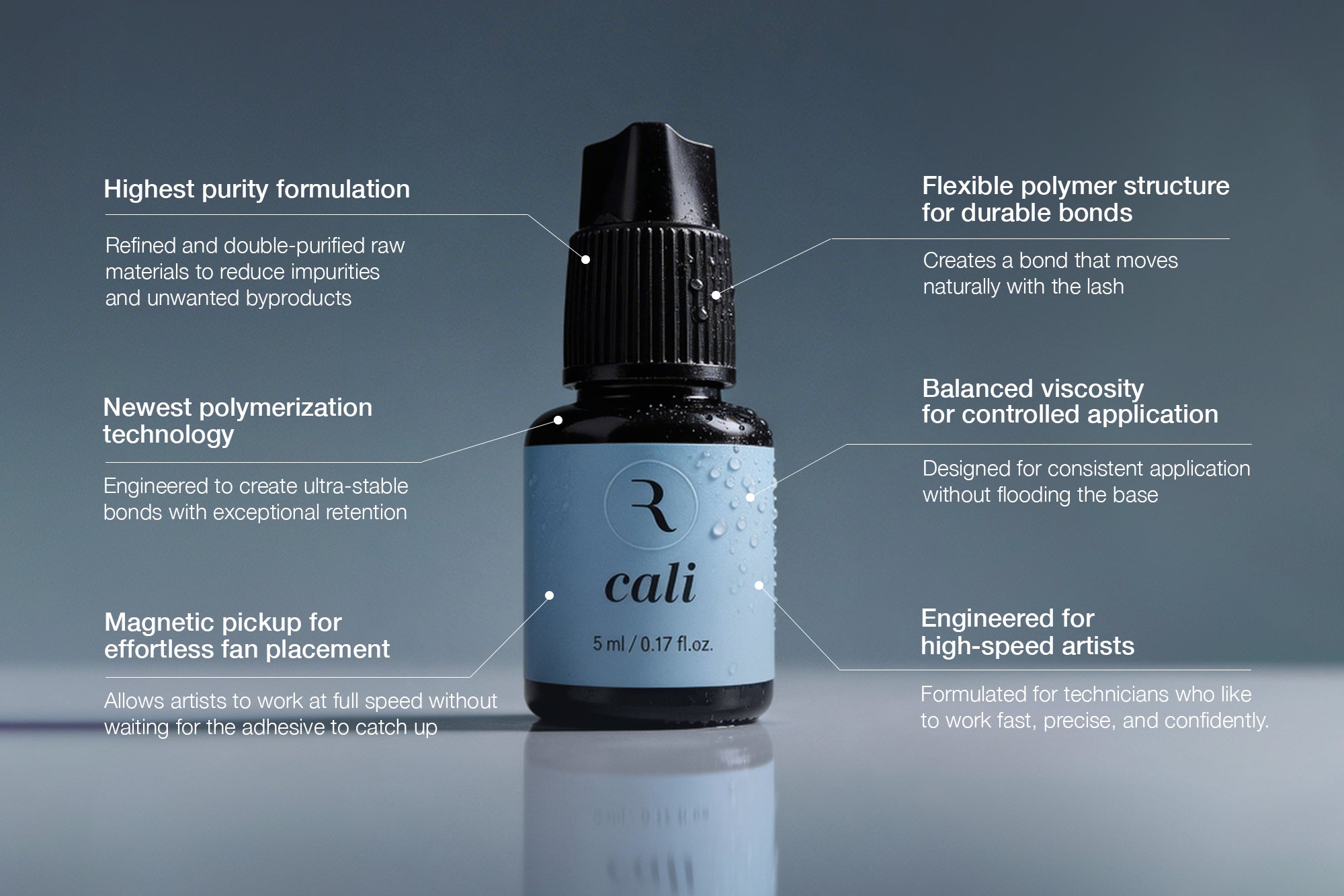 Cali Black Adhesive